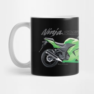 Kawasaki Ninja 250R 08 green, sl Mug